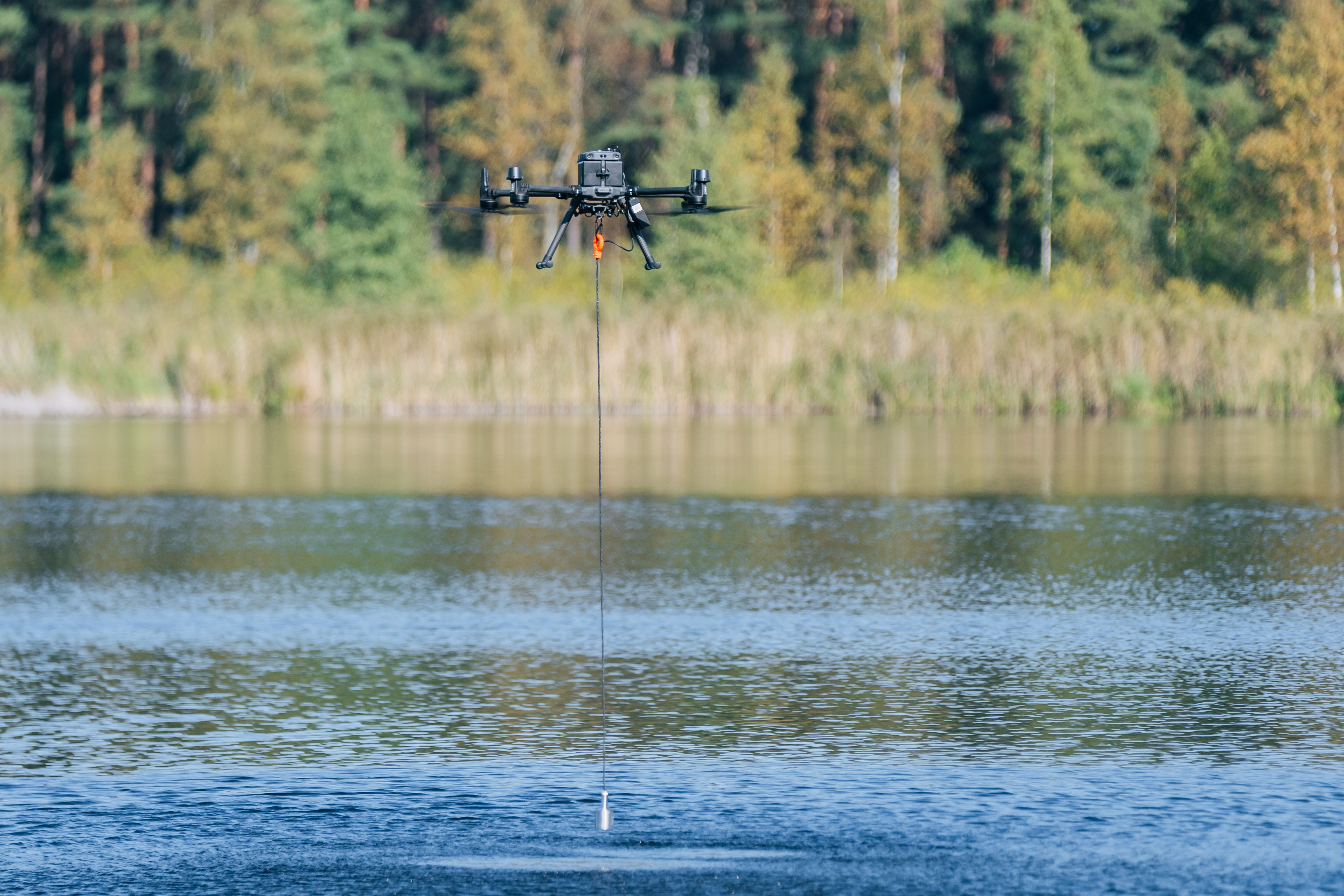 ECT400SSG for bathymetric surveys on aerial drone (pictured by SPH Engineering)